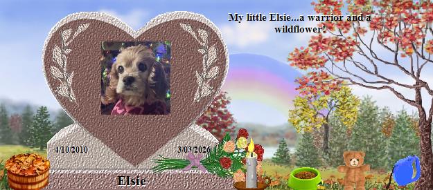 Elsie's Rainbow Bridge Pet Loss Memorial Residency Image