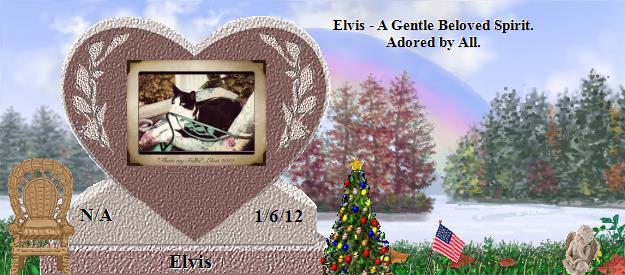 Elvis's Rainbow Bridge Pet Loss Memorial Residency Image