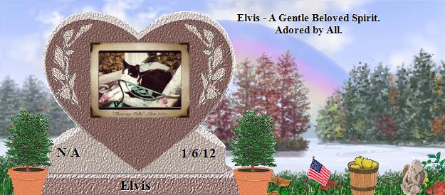 Elvis's Rainbow Bridge Pet Loss Memorial Residency Image