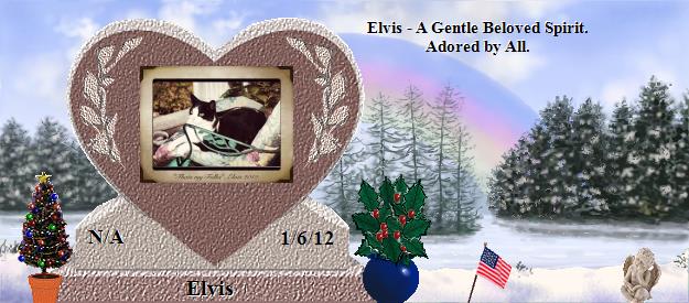 Elvis's Rainbow Bridge Pet Loss Memorial Residency Image