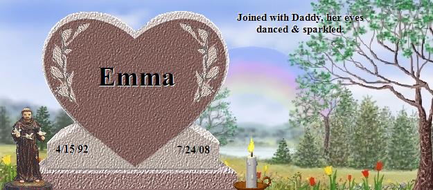 Emma's Rainbow Bridge Pet Loss Memorial Residency Image