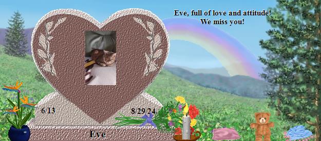 Eve's Rainbow Bridge Pet Loss Memorial Residency Image
