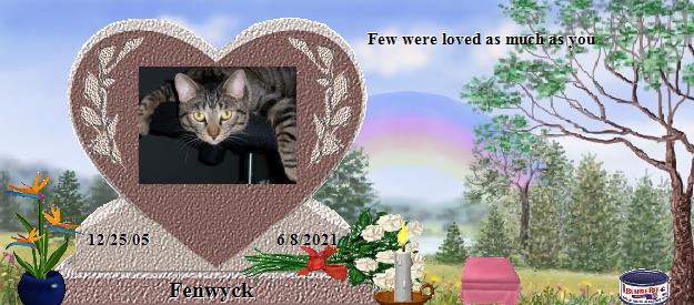 Fenwyck's Rainbow Bridge Pet Loss Memorial Residency Image