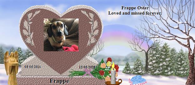Frappe's Rainbow Bridge Pet Loss Memorial Residency Image