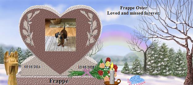 Frappe's Rainbow Bridge Pet Loss Memorial Residency Image
