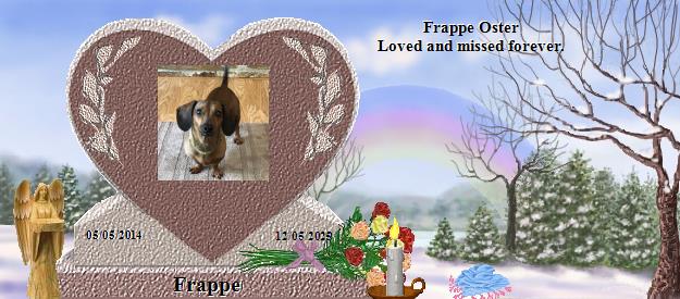 Frappe's Rainbow Bridge Pet Loss Memorial Residency Image