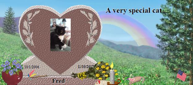 Fred's Rainbow Bridge Pet Loss Memorial Residency Image