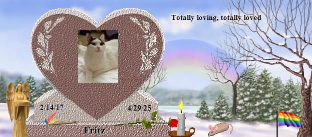 Fritz's Rainbow Bridge Pet Loss Memorial Residency Image