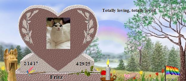 Fritz's Rainbow Bridge Pet Loss Memorial Residency Image