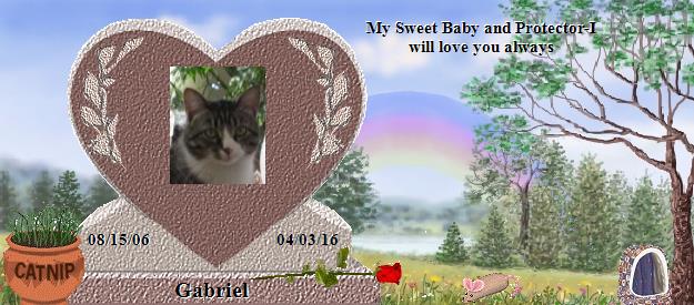 Gabriel's Rainbow Bridge Pet Loss Memorial Residency Image