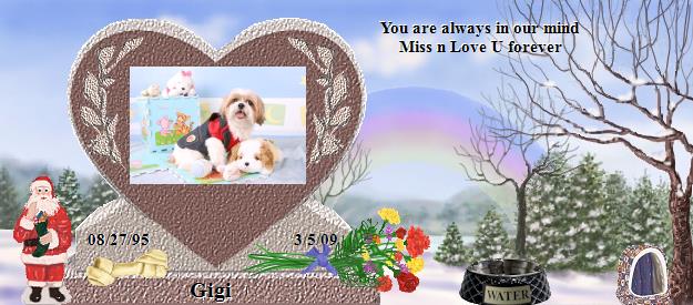 Gigi's Rainbow Bridge Pet Loss Memorial Residency Image