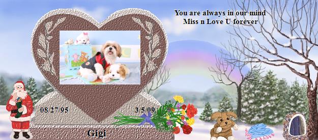 Gigi's Rainbow Bridge Pet Loss Memorial Residency Image