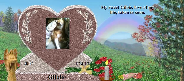 Gilbie's Rainbow Bridge Pet Loss Memorial Residency Image