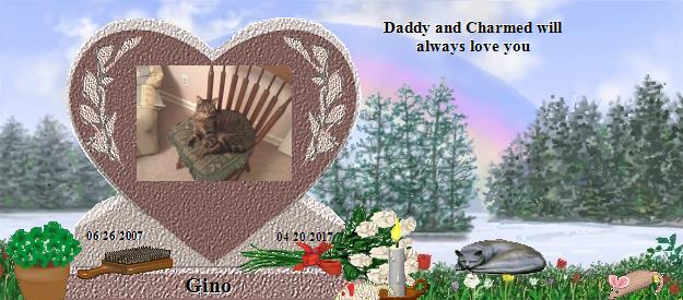 Gino's Rainbow Bridge Pet Loss Memorial Residency Image