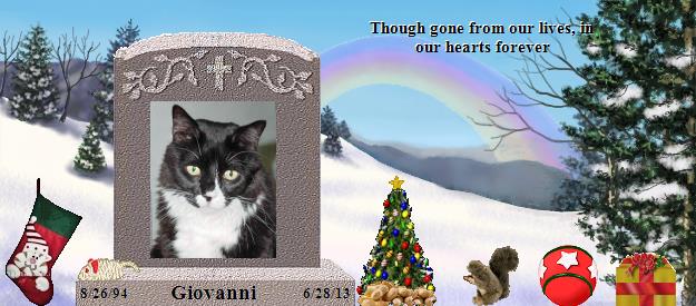 Giovanni's Rainbow Bridge Pet Loss Memorial Residency Image