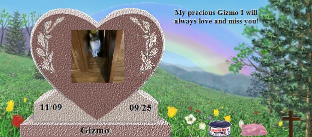 Gizmo's Rainbow Bridge Pet Loss Memorial Residency Image