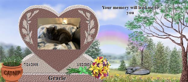 Gracie's Rainbow Bridge Pet Loss Memorial Residency Image