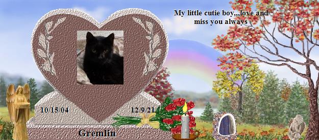 Gremlin's Rainbow Bridge Pet Loss Memorial Residency Image