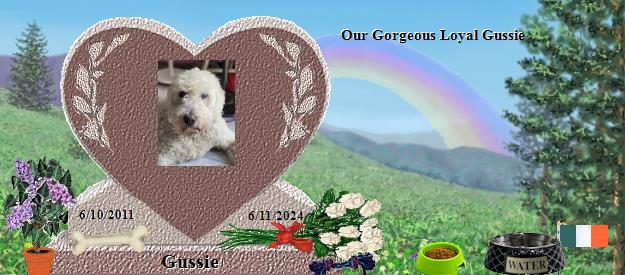 Gussie's Rainbow Bridge Pet Loss Memorial Residency Image