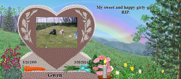 Gwen's Rainbow Bridge Pet Loss Memorial Residency Image