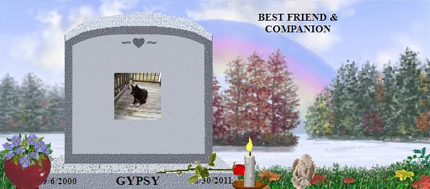 GYPSY's Rainbow Bridge Pet Loss Memorial Residency Image