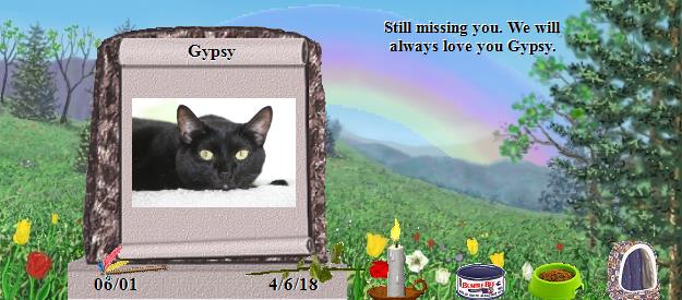 Gypsy's Rainbow Bridge Pet Loss Memorial Residency Image