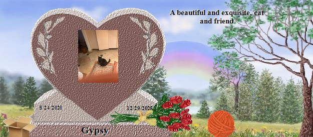 Gypsy's Rainbow Bridge Pet Loss Memorial Residency Image