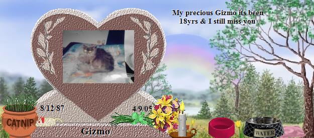Gizmo's Rainbow Bridge Pet Loss Memorial Residency Image