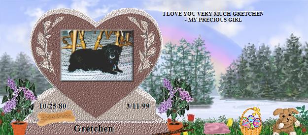 Gretchen's Rainbow Bridge Pet Loss Memorial Residency Image