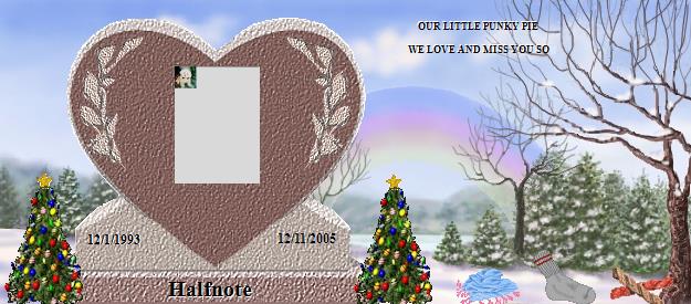 Halfnote's Rainbow Bridge Pet Loss Memorial Residency Image