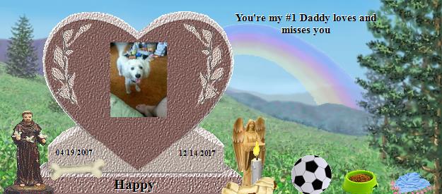 Happy's Rainbow Bridge Pet Loss Memorial Residency Image