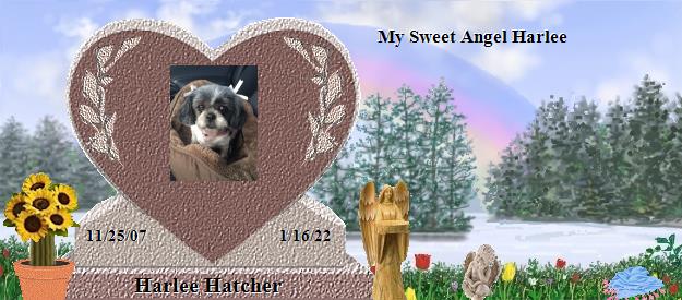 Harlee Hatcher's Rainbow Bridge Pet Loss Memorial Residency Image