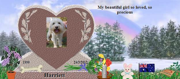 Harriett's Rainbow Bridge Pet Loss Memorial Residency Image
