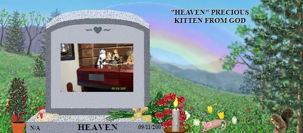 HEAVEN's Rainbow Bridge Pet Loss Memorial Residency Image