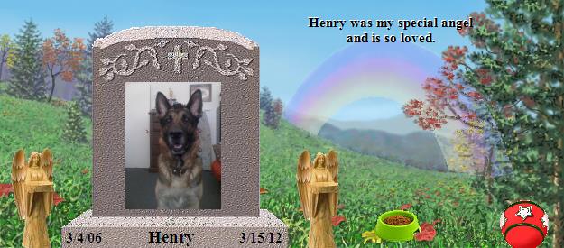 Henry's Rainbow Bridge Pet Loss Memorial Residency Image