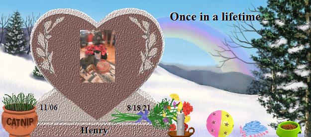 Henry's Rainbow Bridge Pet Loss Memorial Residency Image