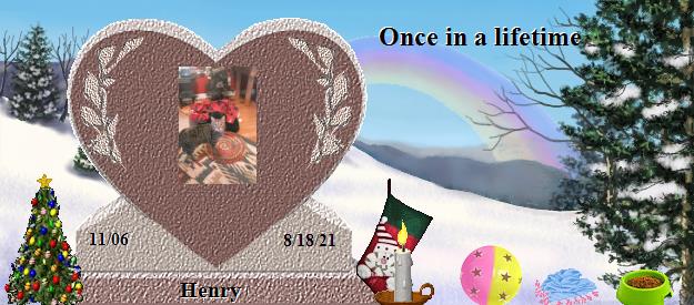 Henry's Rainbow Bridge Pet Loss Memorial Residency Image