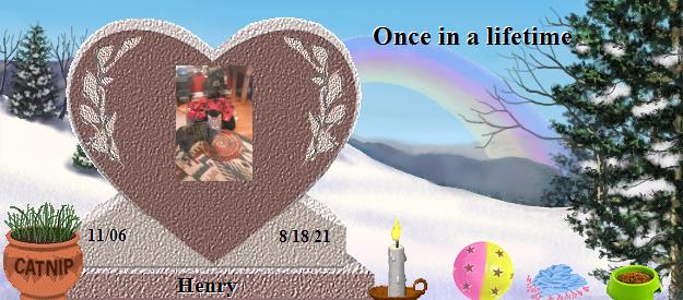 Henry's Rainbow Bridge Pet Loss Memorial Residency Image