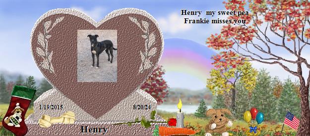 Henry's Rainbow Bridge Pet Loss Memorial Residency Image