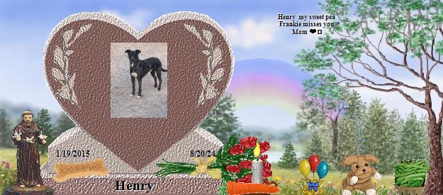 Henry's Rainbow Bridge Pet Loss Memorial Residency Image