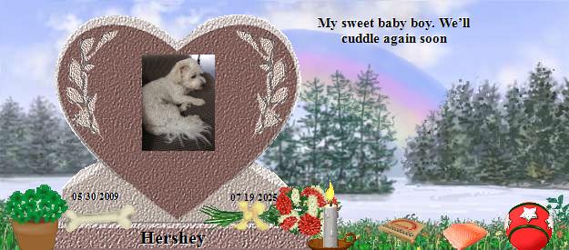 Hershey's Rainbow Bridge Pet Loss Memorial Residency Image