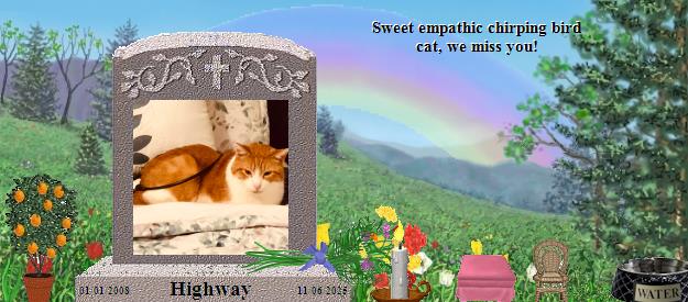 Highway's Rainbow Bridge Pet Loss Memorial Residency Image