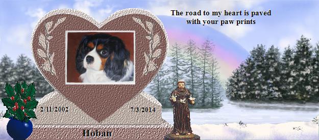 Hoban's Rainbow Bridge Pet Loss Memorial Residency Image