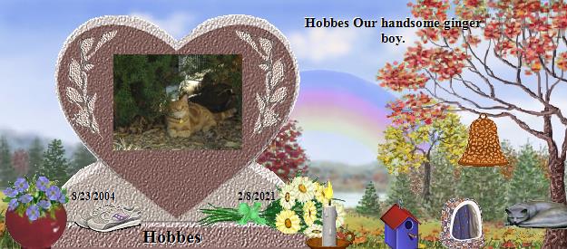 Hobbes's Rainbow Bridge Pet Loss Memorial Residency Image