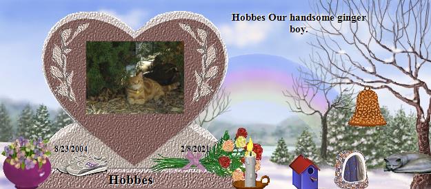 Hobbes's Rainbow Bridge Pet Loss Memorial Residency Image