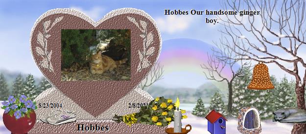 Hobbes's Rainbow Bridge Pet Loss Memorial Residency Image