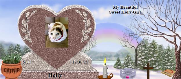 Holly's Rainbow Bridge Pet Loss Memorial Residency Image