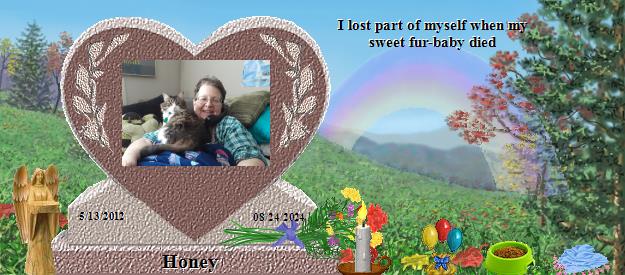 Honey's Rainbow Bridge Pet Loss Memorial Residency Image