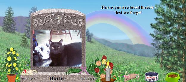 Horus's Rainbow Bridge Pet Loss Memorial Residency Image