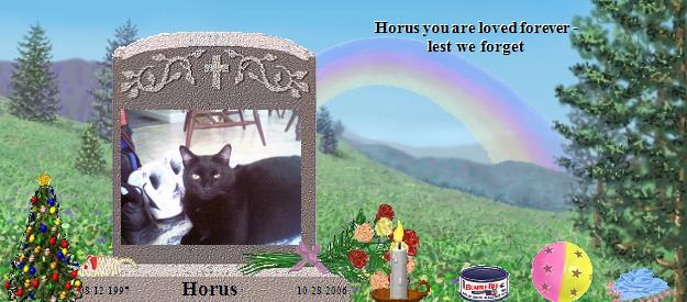 Horus's Rainbow Bridge Pet Loss Memorial Residency Image